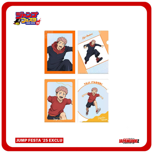 JUMP FESTA 2025 – JUJUTSU KAISEN - Clear File Set | YUJI ITADORI