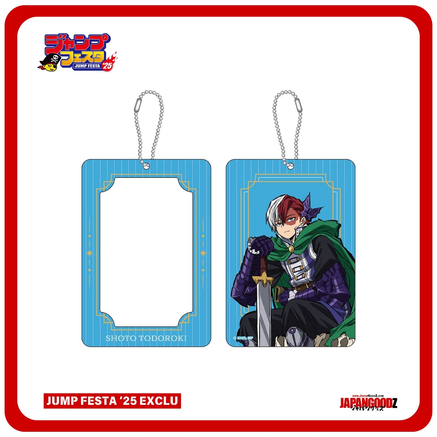 JUMP FESTA 2025 – MY HERO ACADEMIA - Acrylic Card Holder | SHOTO TODOROKI