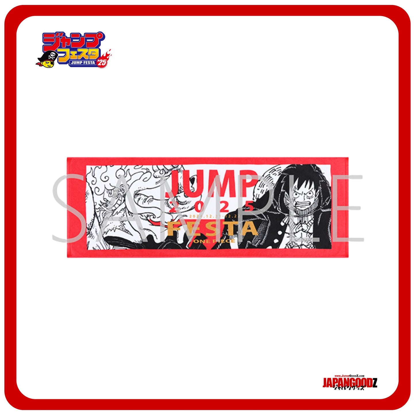 JUMP FESTA 2025 – ONE PIECE Hero Towel